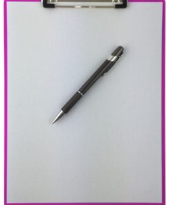 Trade Quest Plastic Clipboard Transparent Color Letter Size Low Profile Clip (Pack of 6) (Assorted) Assorted 21 71PLbSsKWnL