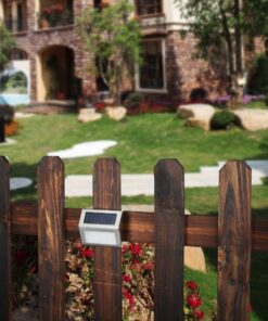 Lightess Solar Stair Lights Outdoor LED Deck Step Lighting Stainless Steel for Paths Patio Pack of 6 Cool White 26 71PMLbLFj1L