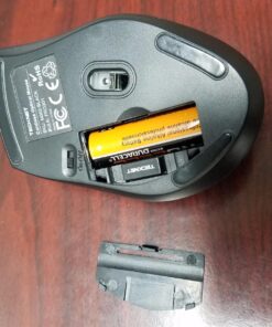 TECKNET Wireless Mouse, 2.4G USB Computer Mouse with 6-Level Adjustable 3200 DPI, 30 Months Battery, Ergonomic Grips, 6 Buttons Portable for PC, Chromebook, Mac - Black 57 71PMlk3SSPL