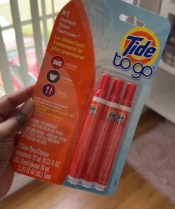 Tide Stain Remover for Clothes, Pocket Size, 3 Count Original 3 Count (Pack of 1) 33 71PN6WFezaL