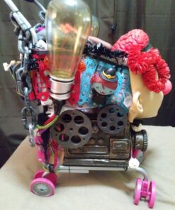 Precious Toys Shopping Cart with Food, Play Grocery Cart with 23 Pieces, Fits 18 inch Baby Dolls, Smooth Rolling Wheels, Folds for Easy Storage, Gift for Kids Ages 2+,Pink & Black 35 71PNCiw85wL