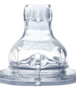 Alternative view of Pura Kiki XL Sipper Spouts with Silicone Sip Spouts, 6 Months+, Tinted Blue, 2-Counts