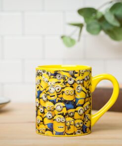 Silver Buffalo Universal's Despicable Me Cluttered Minions Ceramic Coffee Mug, 14 Ounces 14oz Ceramic Mug 14 71POfYG2aUL