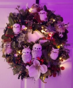 Kurt Adler 1 Set 2 Assorted Brown And White Owl Ornaments,white, grey 26 71PPBCfWL