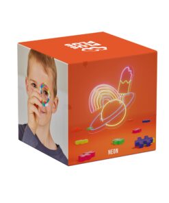 PLUS PLUS - Open Play Set - 600 Piece - Neon Color Mix, Construction Building Stem Toy, Interlocking Mini Puzzle Blocks for Kids Single 25 71PPTG5tUWL