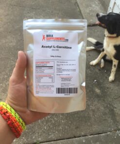 BulkSupplements.com Acetyl L-Carnitine Powder - ALCAR HCl, Carnitine Supplement, Acetyl L-Carnitine 1000mg - ALCAR Powder, Unflavored & Gluten Free, 1000mg per Serving, 100g (3.5 oz) 167 Servings (Pack of 1) 22 71PPVtF6tGL