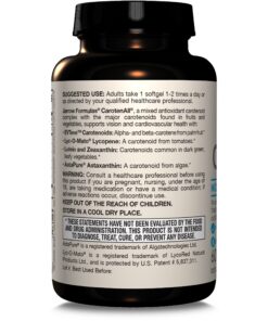 Jarrow Formulas CarotenAll - 60 Softgels - Supplement Provides Seven Major Carotenoids Found in Fruits & Vegetables to Support Cardiovascular & Vision Health - Up to 60 Servings 60 Count (Pack of 1) 20 71PPrNknvaL