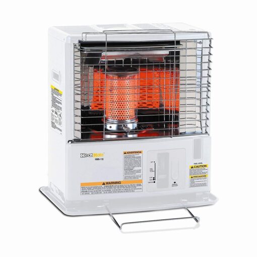 Senoku HeatMate Economic Portable Radiant Kerosene 10,000 BTU Space Heater with Automatic Safety Shut Off for 380 Square Feet of Indoor/Outdoor Spaces