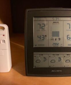 AcuRite Wireless Indoor Outdoor Temperature and Humidity Sensor (06002M) , white 06002m / 592txr Temperature & Humidity Add-on 30 71PPxZHYjL