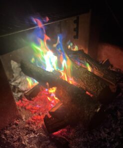 Mystical Fire Flame Colorant Vibrant Long-Lasting Pulsating Flame Color Changer for Indoor or Outdoor Use 0.882 oz Packets 25- Count Box 28 71PQ8sQRLbL