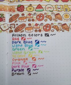 Pilot Frixion Colors Erasable Marker - 12 Color set /Value set Which Attached the Eraser Only for Friction 1-Pack 43 71PR qNHpNL