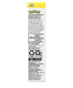 Band-Aid Brand Adhesive Bandages for Minor Cuts & Scrapes, Wound Care Featuring Pokémon Characters for Kids, Assorted Sizes 20 ct Pokemon 20 Count (Pack of 1) 27 71PRN1AXVdL