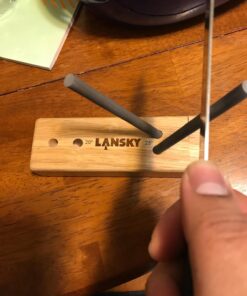 Lansky Ceramic Turn Box 4-Rod Knife Sharpening System - LCD5D Turn Box Sharpener 29 71PSRRXZ8eL