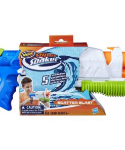 Alternative view of Nerf Super Soaker Scatter Blast Water Blaster, 5 Streams of Water, Pump Action, Kids Outdoor Water Toy, Gifts for 6 Year Old Boys & Girls Standard Packaging