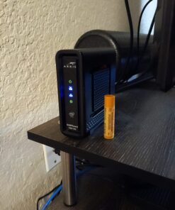 ARRIS SURFboard SB6190 DOCSIS 3.0 32 x 8 Gigabit Cable Modem , Comcast Xfinity, Cox, Spectrum , 1 Gbps Port , 800 Mbps Max Internet Speeds , Easy Set-up with SURFboard Central App , Black Docsis 3.0 32x8 Modem 35 71PSsODtCbL