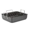 Calphalon Classic Hard-Anodized 16-Inch Roasting Pan with Nonstick Rack Standard Packaging 28 71PUr y1 kL