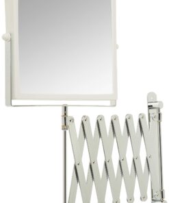 JERDON Two-Sided Swivel Wall Mount Mirror - Vanity Mirror with 5X Magnification & 30 inch Wall Extension - Model J2020C 35 71PWCQGIXiL
