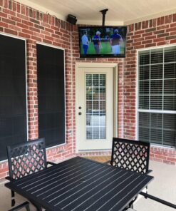 PERLESMITH Ceiling TV Mount for 26-65 inch Flat Screen Displays, Hanging Adjustable Ceiling TV Bracket Fits Most LCD LED OLED 4K TVs, Pole Ceiling Mount Holds up to 110lbs, Max VESA 400x400mm, PSCM2 26 71PWJTqS3EL