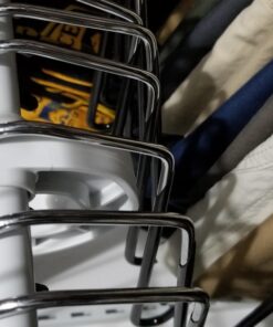 Jeronic Pant Hangers, 20 Pack Steel, Black, 20 Count 70 71PWPyQAgL