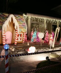 GIGALUMI Solar Lights Outdoor, Christmas Cracked Glass Ball Solar Garden Lights, Color Changing Lights Outdoor,Garden LED Lights for Path, Patio, Yard, 3 Pack Solar Garden Lights Outdoor Pathway 61 71PXR8PSrPL