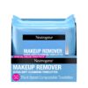 Neutrogena Cleansing Fragrance Free Makeup Remover Face Wipes, Cleansing Facial Towelettes for Waterproof Makeup, Alcohol-Free, Unscented, 100% Plant-Based Fibers, Twin Pack, 2 x 25 ct Original 25 Count (Pack of 2) 29 71PXjjbQCzL