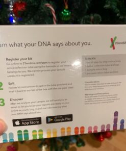 23andMe Health + Ancestry Service: Personal Genetic DNA Test Including Health Predispositions, Carrier Status, Wellness, and Trait Reports (Before You Buy See Important Test Info Below) 39 71PYpCAyJwL