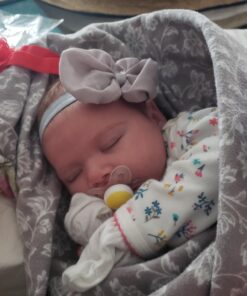 QandSweet Baby Girl Headbands with Polygonal Flower Inlay Rhinestone for Photography (Styles of 9) Styles of 9 33 71PZG0pc0jL