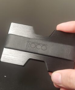 ROCO MINIMALIST Aluminum Slim Wallet RFID BLOCKING Money Clip - No.2 Black 62 71PZLmrDWvL