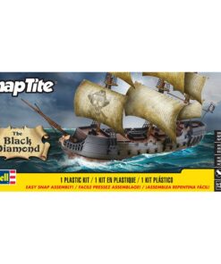 Alternative view of Revell SnapTite The Black Diamond Pirate Ship Model Kit