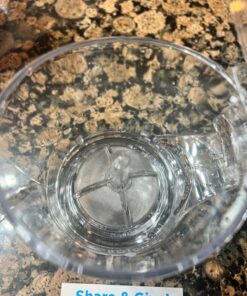 GROSCHE 17.7oz BPA-Free Tea Infuser Teapot with Drip-Free, Easy Clean Design 17.7 fl oz Clear 53 71PaFQq HxL