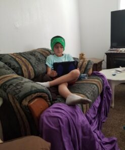 CozyPhones Over The Ear Headband Headphones - Kids Headphones Volume Limited with Thin Speakers & Super Soft Fleece Headband - Green Frog 45 71PaUQAuNXL