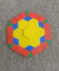 Melissa & Doug Pattern Blocks and Boards - Wooden Classic Toy With 120 Solid Wood Shapes and 5 Double-Sided Panels, Multi-colored - STEAM Animals, Tangrams Puzzle For Kids Ages 3+ Standard 60 71PalHbgQ9L