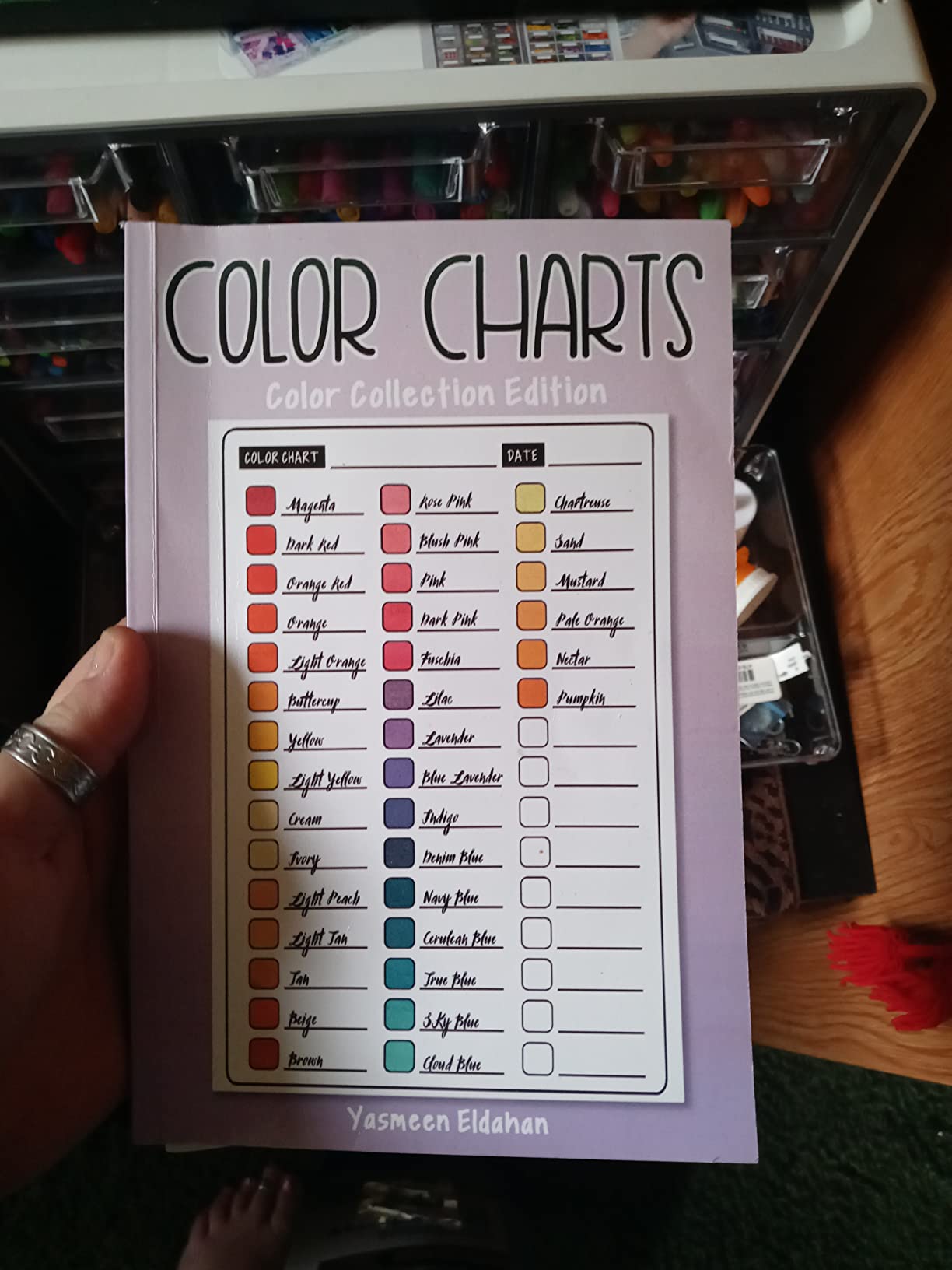 Color Charts: Color Collection Edition: 50 Color Charts to record your color collection all in one place 15 Color Charts: Color Collection Edition: 50 Color Charts to record your color collection all in one place - Image 15