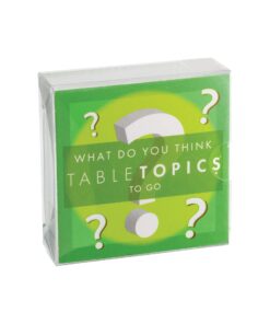 Alternative view of TableTopics TG-0236-A TABLETOPICS to Go - What Do You Think