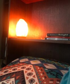 CRYSTAL DECOR 2 Natural Himalayan Pink Salt Lamp w/Bulb & Cord ~7 in 39 71PcqxIUZ5L