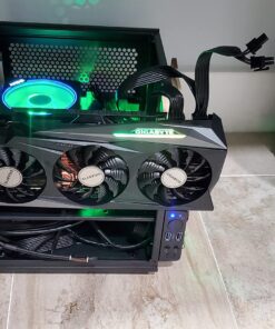 Thermaltake Core V1 SPCC Mini ITX Cube Gaming Computer Case Chassis, Interchangeable Side Panels, Black Edition, CA-1B8-00S1WN-00 115 71PcvF4DzWL