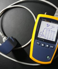 Fluke Networks MS2-100 MicroScanner2 Copper Cable Verifier with Built-In IntelliTone Toning, Troubleshoots RJ11, RJ45, Coax, Tests 10/100/1000Base-T, and Voip,yellow 15 71Pdd0lXhLL