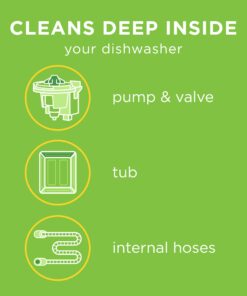 Affresh W10549851 Dishwasher Cleaner 6 Tablets Formulated to Clean Inside All Machine Models, Count Carton 40 71PdduabjsL