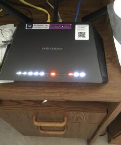 NETGEAR Nighthawk Smart Wi-Fi Router (R6900P) - AC1900 Wireless Speed (Up to 1900 Mbps), Up to 1800 Sq Ft Coverage & 30 Devices, 4 x 1G Ethernet and 1 x 3.0 USB Ports, Armor Security AC1900 WiFi with MU-MIMO 31 71Pe7ymhVrL 1