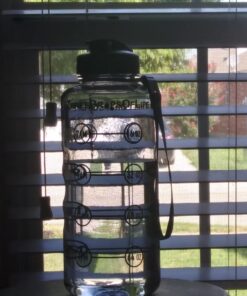 Three Drops of Life 64oz Water Bottle With Time Marker, Hydration Tracking Large Sports Water Bottle, The Largest Time Tracker Sport Bottles, Best Daily Water Intake Bottle 23 71PfBGr9pDL