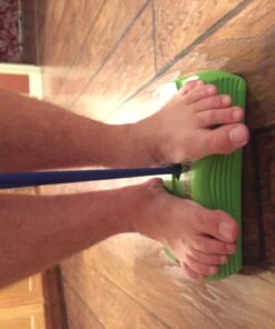 Geospace Jumparoo Deluxe Bungee Boing Foam Bouncing Toy - The Squeakiest, Easiest Pogo Stick Ever! for Kids 3 Years & Up, Pogo Stick Green 27 71PfcuHVHVL