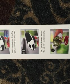 Bartelli Soft Edge Automatic Electric Can Opener - Red Battery Powered 35 71Pi3T7IjmL