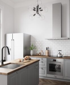 VIGO VG02008MB 17" H Gramercy Single-Handle with Pull-Down Sprayer Kitchen Faucet in Matte Black 18 71Pi6x0sEyL