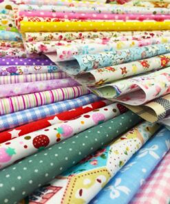 flic-flac 200pcs 4 x 4 inches (10cmx10cm) Cotton Craft Fabric Bundle Squares Patchwork Lint DIY Sewing Scrapbooking Quilting Dot Pattern Artcraft 200pcs 10cm*10cm 31 71PiE7u68hL