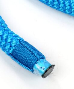 Amarine Made Double Braided Nylon Dock Lines 7700 lbs Breaking Strength (L: 25 ft. D:5/8 inch Eyelet: 15 inch) Marine Mooring Rope Boat Dock Lines Working Load Limit:1540 lbs 17 71PiH7dallL