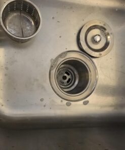 KES Kitchen Sink Drain Strainer 3-1/2-Inch Sink Drain Assembly Stopper with Deep Basket Cover Lid Rustfree SUS 304 Stainless Steel, S3001 48 71PiiACLQyL