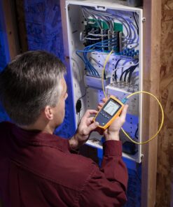 Fluke Networks MS2-100 MicroScanner2 Copper Cable Verifier with Built-In IntelliTone Toning, Troubleshoots RJ11, RJ45, Coax, Tests 10/100/1000Base-T, and Voip,yellow 13 71PiyU3xDFL