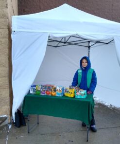 ABCCANOPY Heavy Duty Ez Pop up Canopy Tent with Sidewalls 10x10, White 35 71Pj24D4HsL