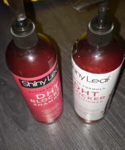 DHT Blocker Shampoo and Conditioner for Hair Loss With Biotin For Men, Women, Anti-Hair Loss Treatment, Rosemary Leaf Oil and Asparagus Extracts, for Thinning Hair (Shampoo and Conditioner) 16 Fl Oz (Pack of 2) 31 71PlPmfXDJL