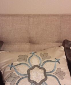 Modway Lily Tufted Linen Fabric Upholstered King Headboard in Beige 30 71PlZpiEjvL